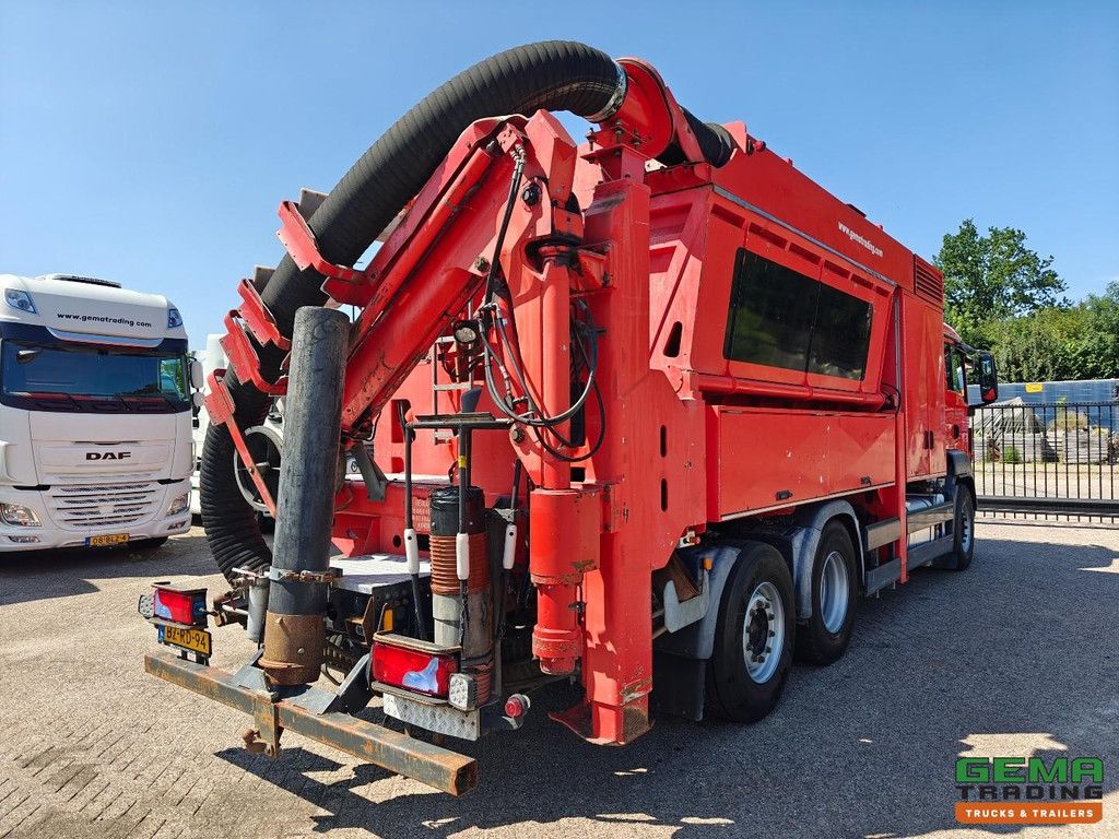 MAN TGS 28.440 6X2-4 BL Euro5 Tageskabine – RSP 2 Turbine – 8 m³ Saugbagger – Hydrostatischer Antrieb – Saugpumpe