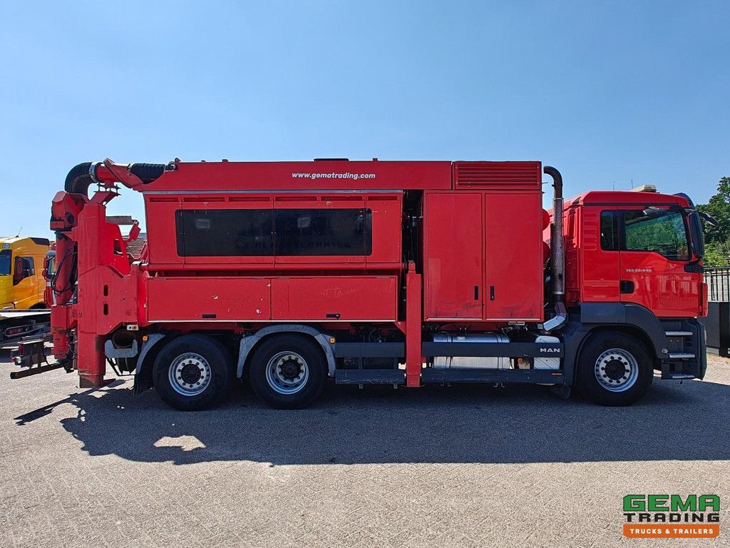 MAN TGS 28.440 6X2-4 BL Euro5 Tageskabine – RSP 2 Turbine – 8 m³ Saugbagger – Hydrostatischer Antrieb – Saugpumpe