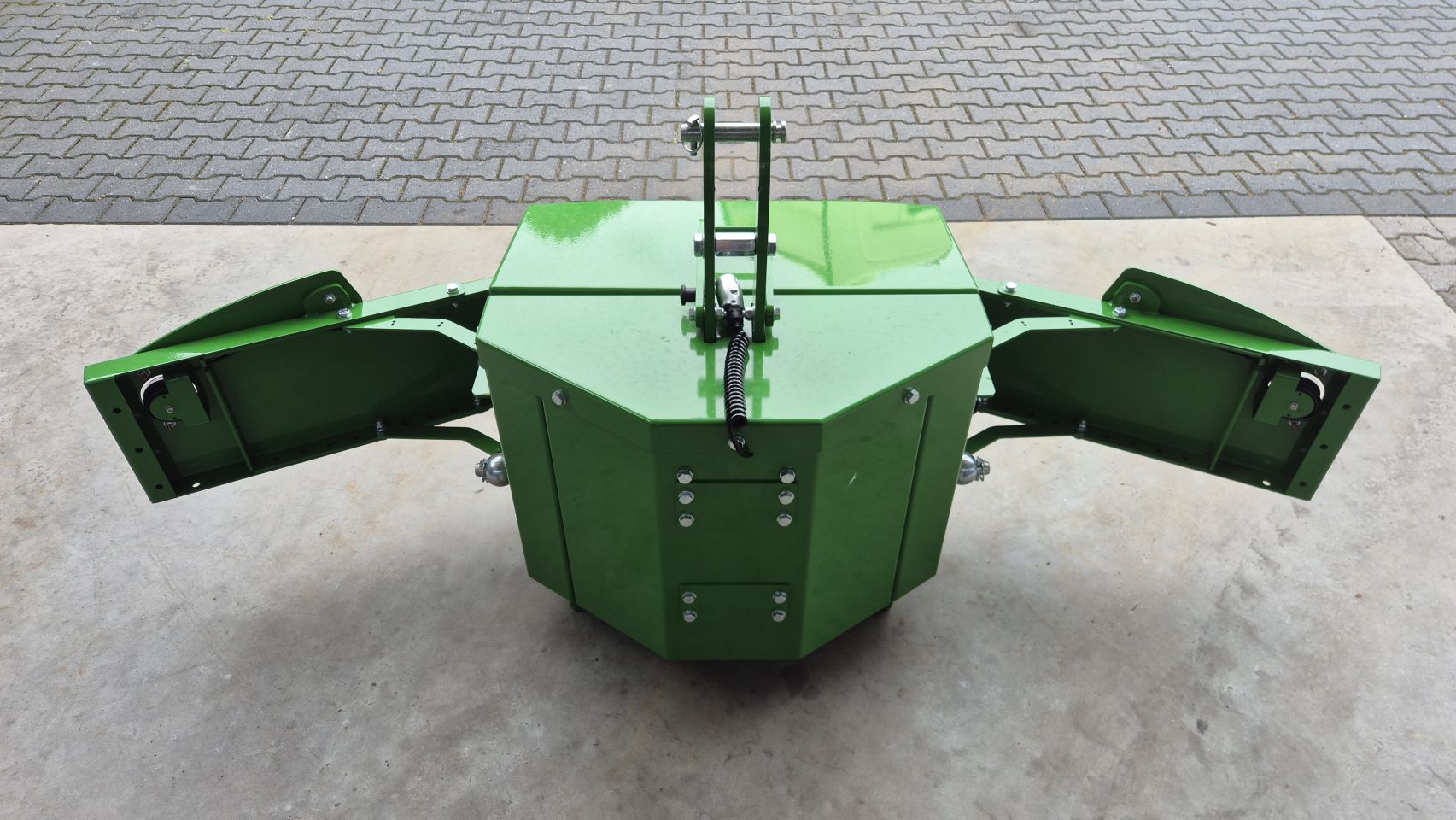 Nieuwe Agribumper Frontbumper 600kg met opbergkist John Deere