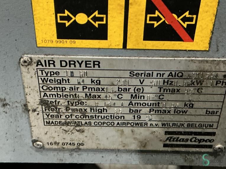 Compressor Atlas Copco GA 22 FF 1998