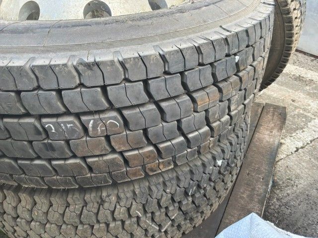 Continental 315/70 R22.5 set of truck tires + aluminum rims (4 pieces)