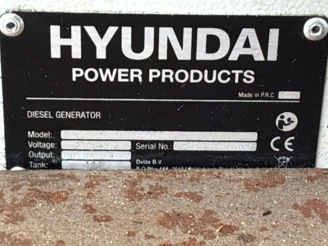 Hyundai XA1025 Power Generator