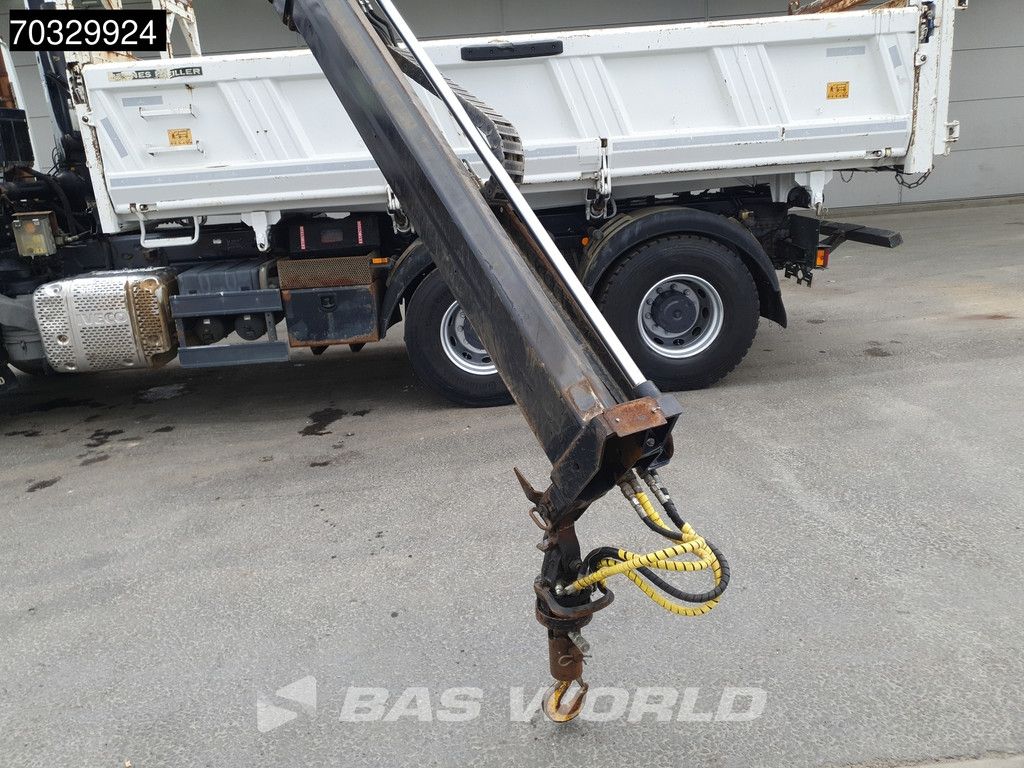 Iveco Trakker 450 6X4 HIAB 144 E-3 Hiduo Kran Crane 11m3 Meiller 2-way tipper Full Steel Big-Axle Euro 6