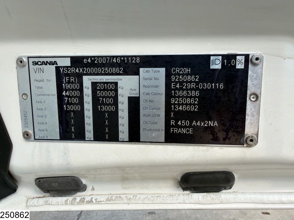 Scania R 450 EURO 6, Retarder, Standairco