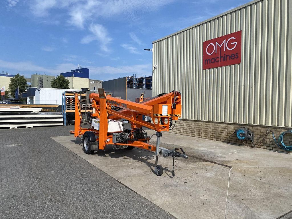 2016 Niftylift 170 HDET, Aanhanger hoogwerker, 17 meter