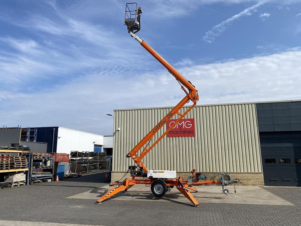 2016 Niftylift 170 HDET, Aanhanger hoogwerker, 17 meter