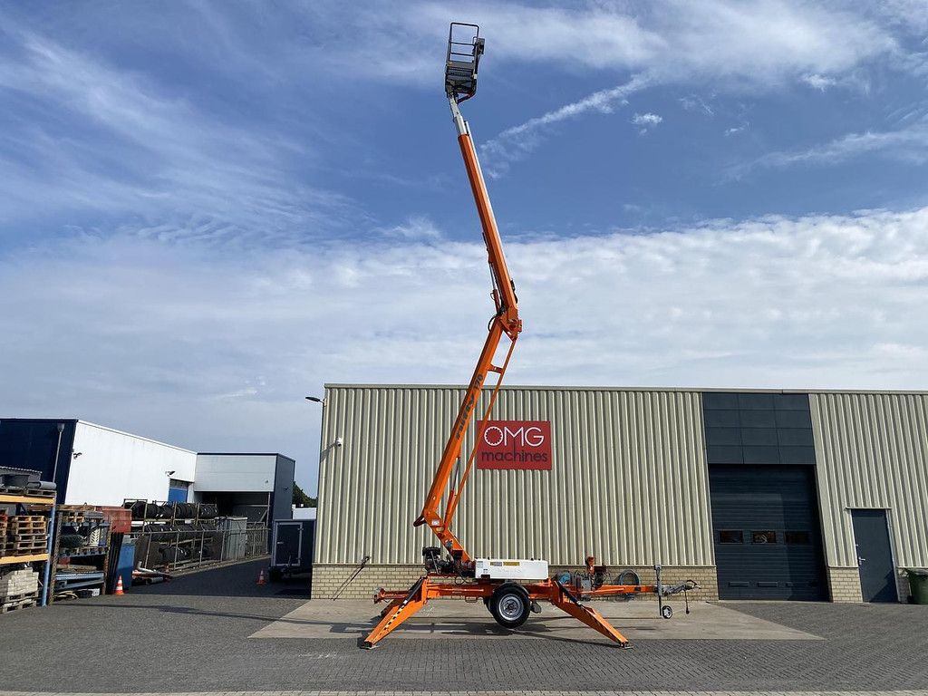 2016 Niftylift 170 HDET, Aanhanger hoogwerker, 17 meter