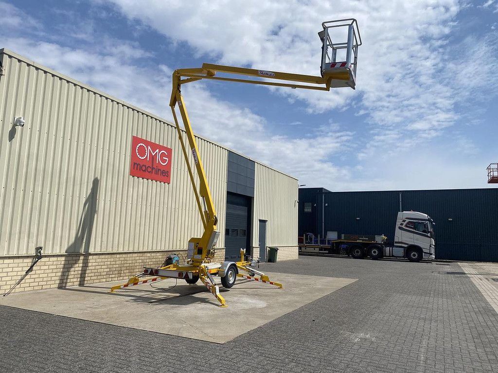 Thomas 130 NW, Aanhanger Hoogwerker, 13 meter