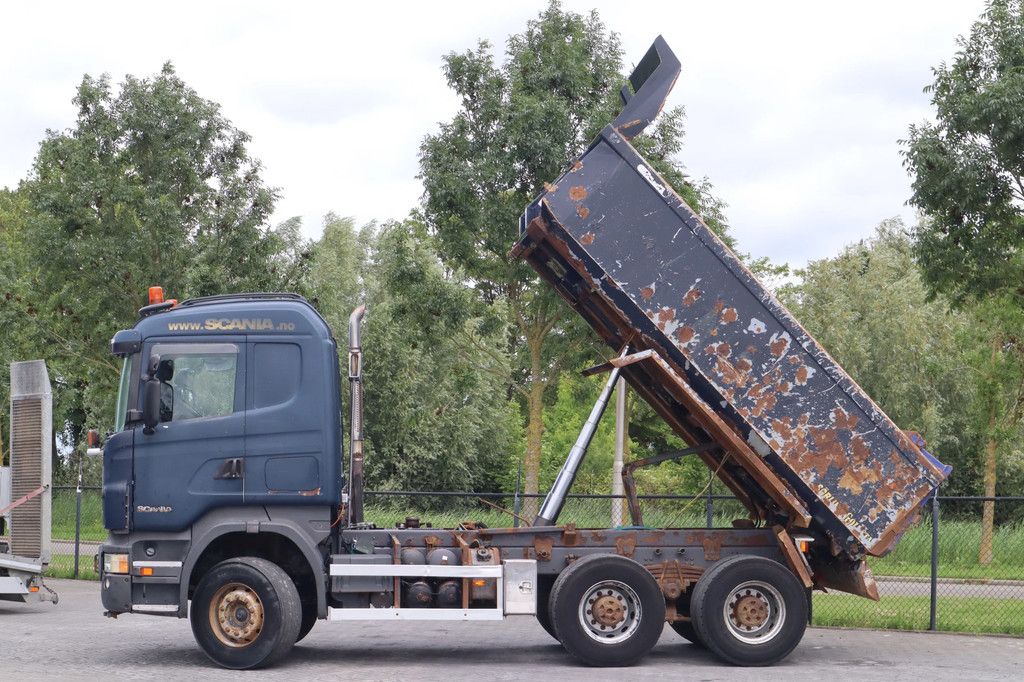 Scania R500 V8 6X4 FULL STEEL BIG AXLES RETARDER EURO 3
