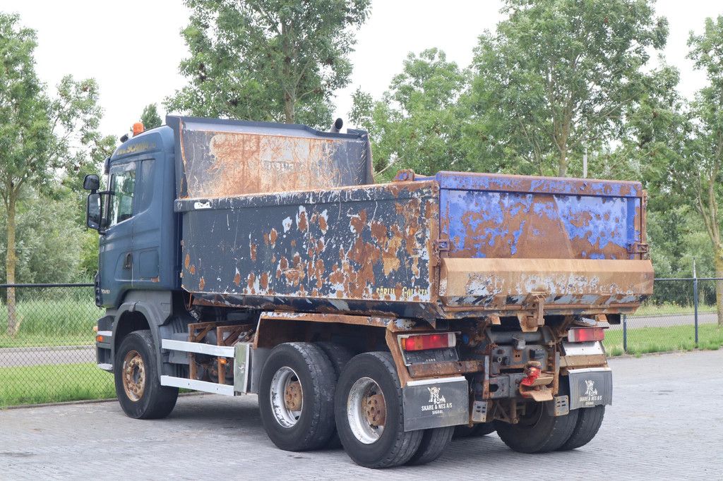 Scania R500 V8 6X4 FULL STEEL BIG AXLES RETARDER EURO 3