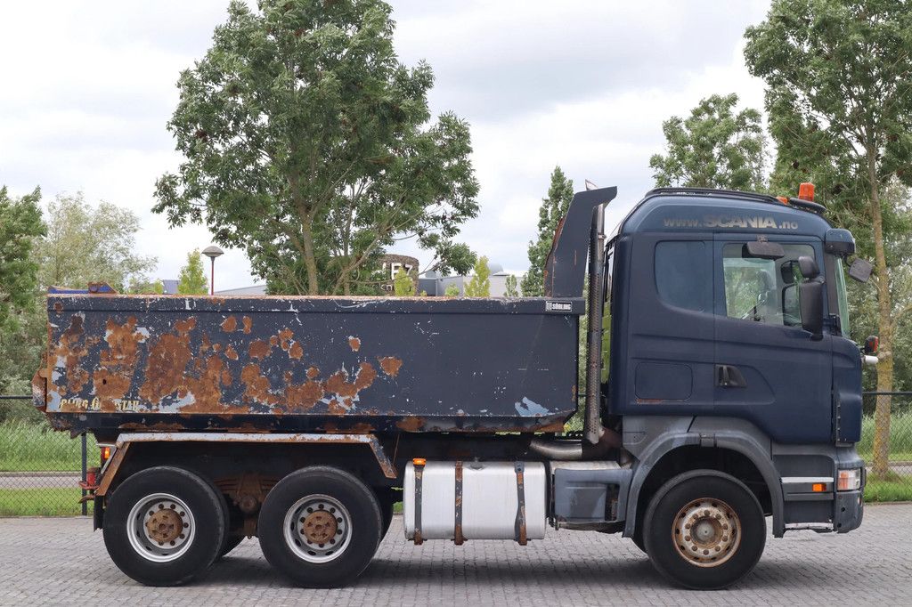 Scania R500 V8 6X4 FULL STEEL BIG AXLES RETARDER EURO 3