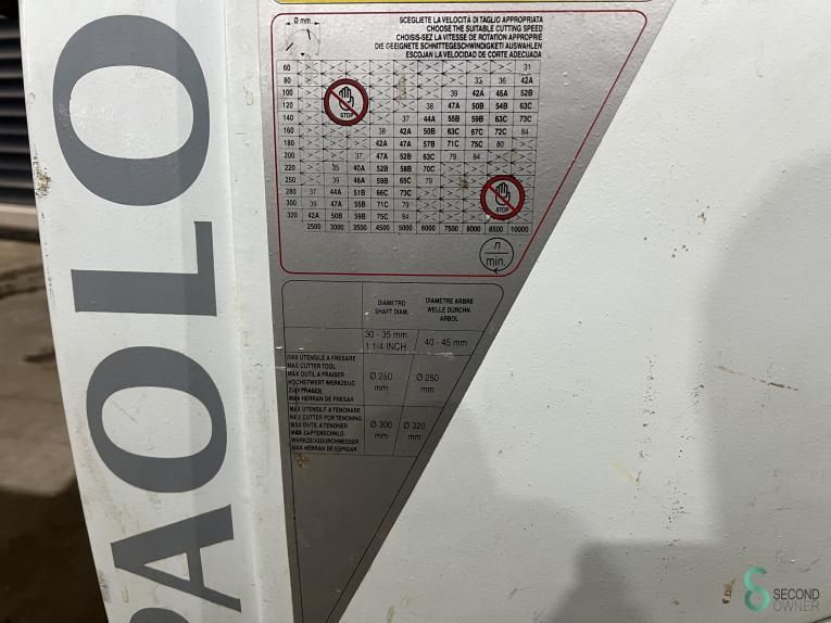 Tischfräsen Paoloni TX 160 L 2001