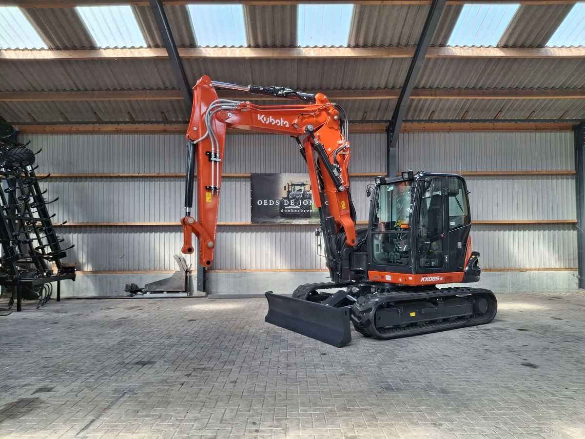 Kubota KX085-5 2P, midigraver, midikraan, BJ2026, Airco, Nieuw!