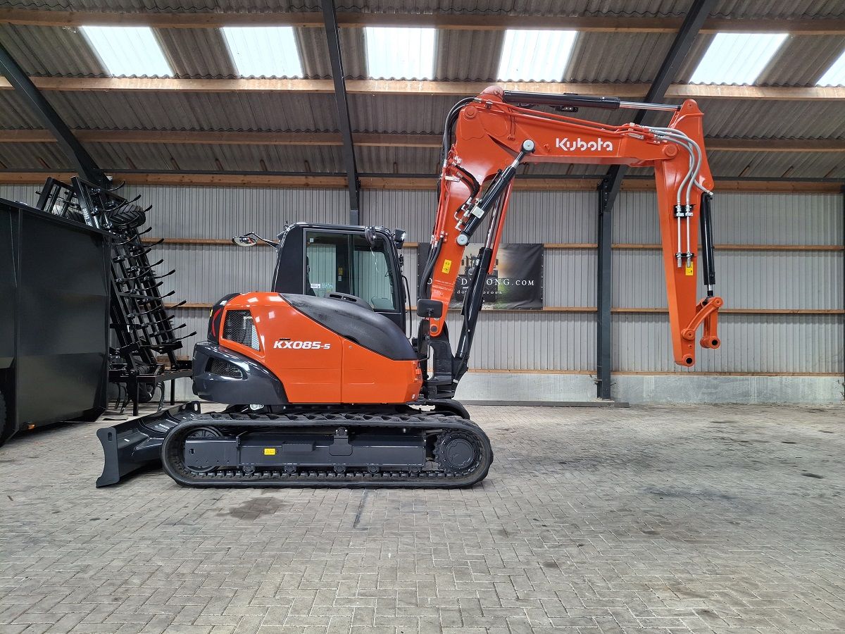 Kubota KX085-5 2P, midigraver, midikraan, BJ2026, Airco, Nieuw!