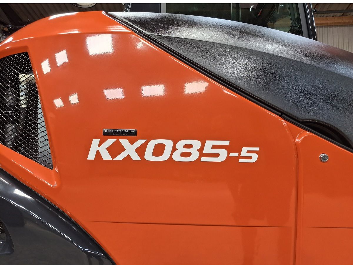 Kubota KX085-5 2P, midigraver, midikraan, BJ2026, Airco, Nieuw!