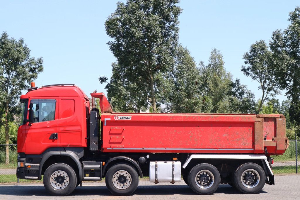Scania R580 V8 8X4 RETARDER BIG AXLES FULL STEEL EURO 6
