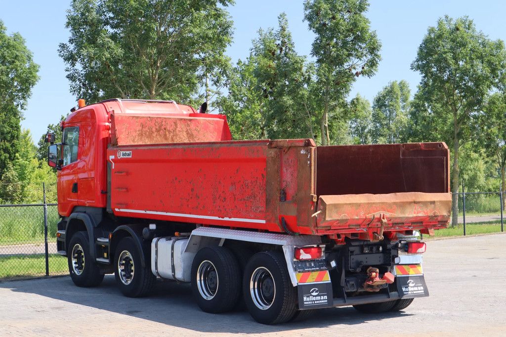 Scania R580 V8 8X4 RETARDER BIG AXLES FULL STEEL EURO 6