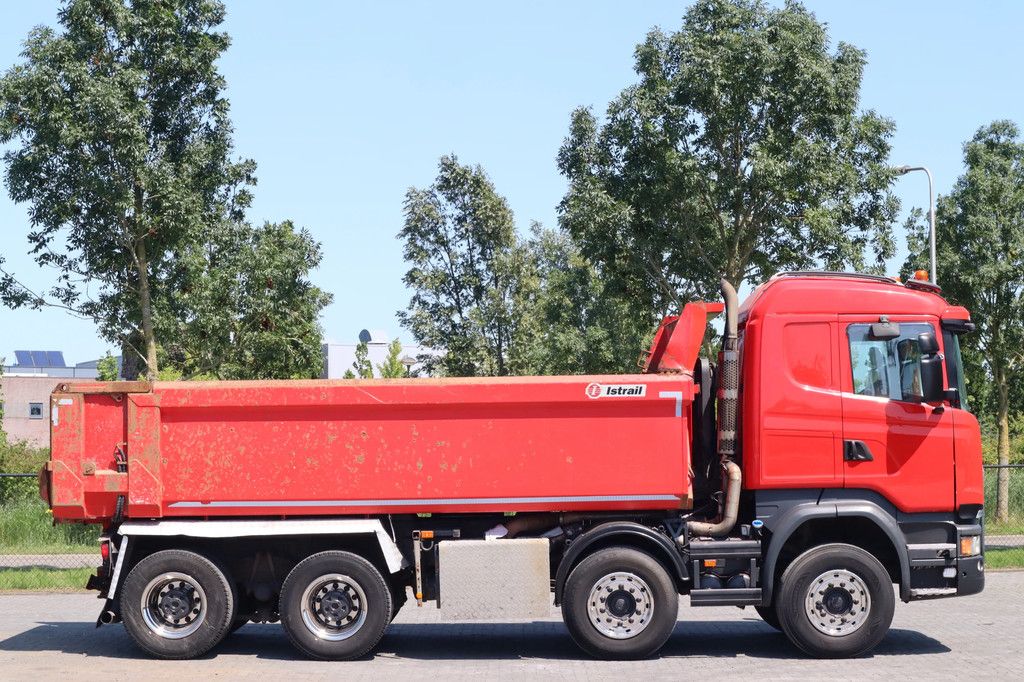 Scania R580 V8 8X4 RETARDER BIG AXLES FULL STEEL EURO 6