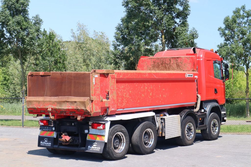 Scania R580 V8 8X4 RETARDER BIG AXLES FULL STEEL EURO 6