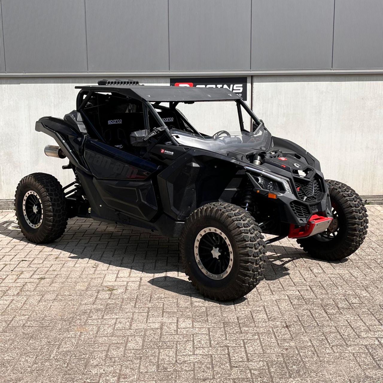 Can-Am Maverick X3 X DS Turbo R, SSV rally met kenteken