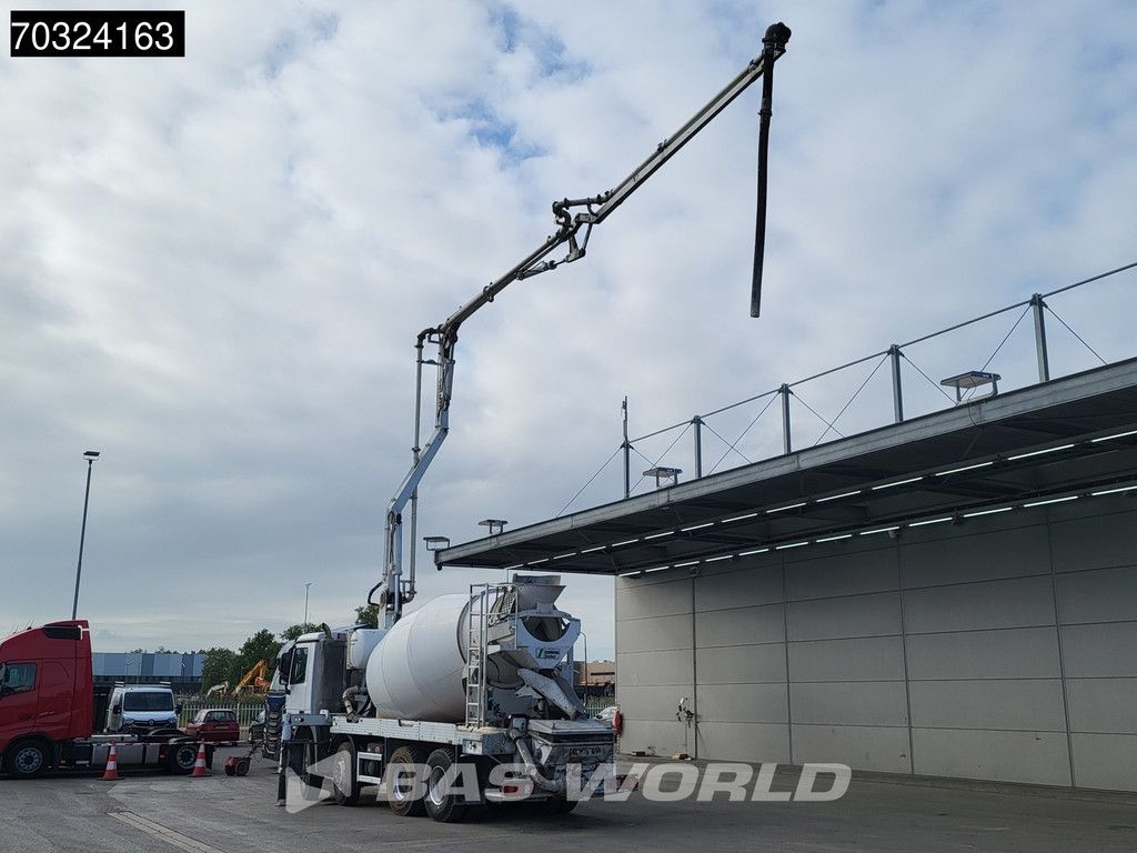 Mercedes Actros 3241 8X4 PUMI Schwing Stetter FBP 21-100 Pump + AM 7 FHC-L Mixer Euro 5