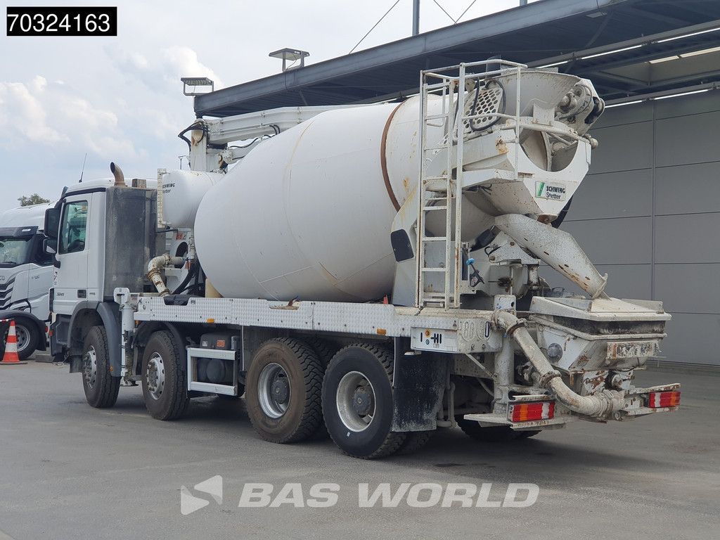 Mercedes Actros 3241 8X4 PUMI Schwing Stetter FBP 21-100 Pump + AM 7 FHC-L Mixer Euro 5