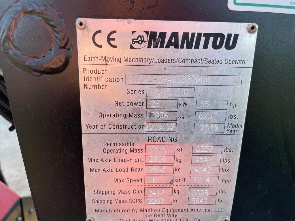 Manitou MLA-3 35 H