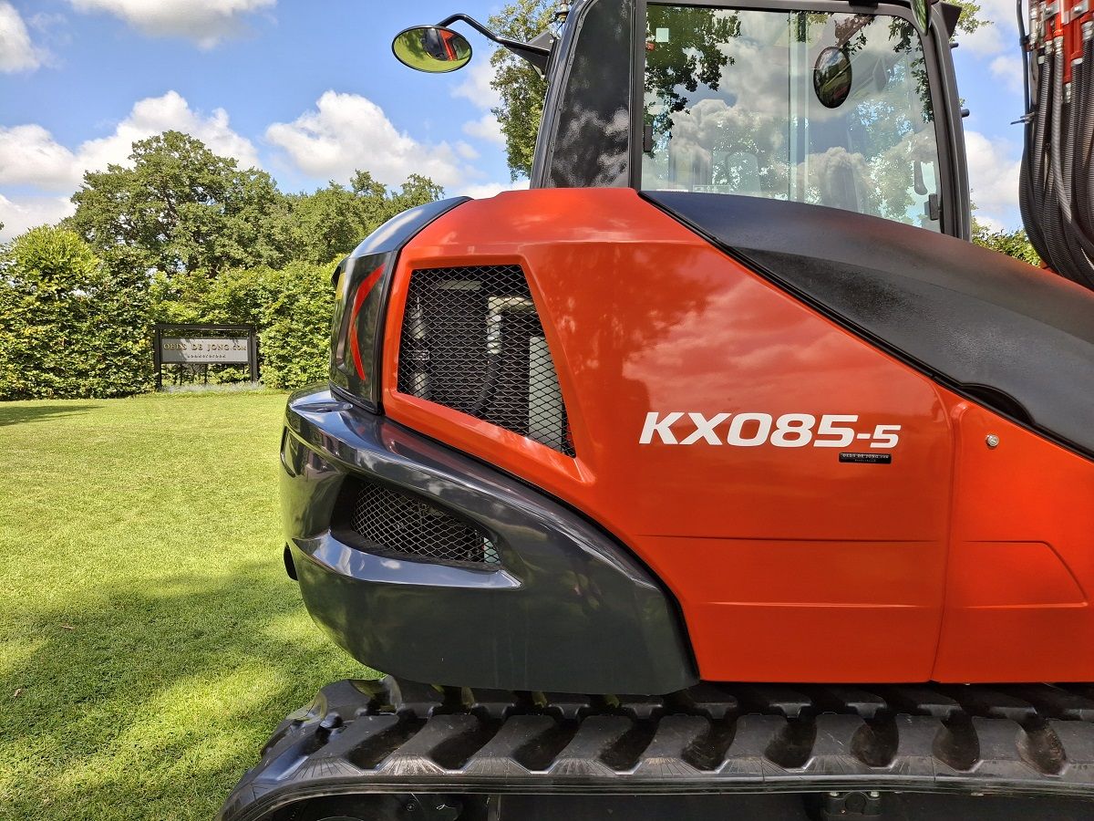 Kubota KX085-5 2P, midigraver, midikraan, BJ2026, Airco, Nieuw!