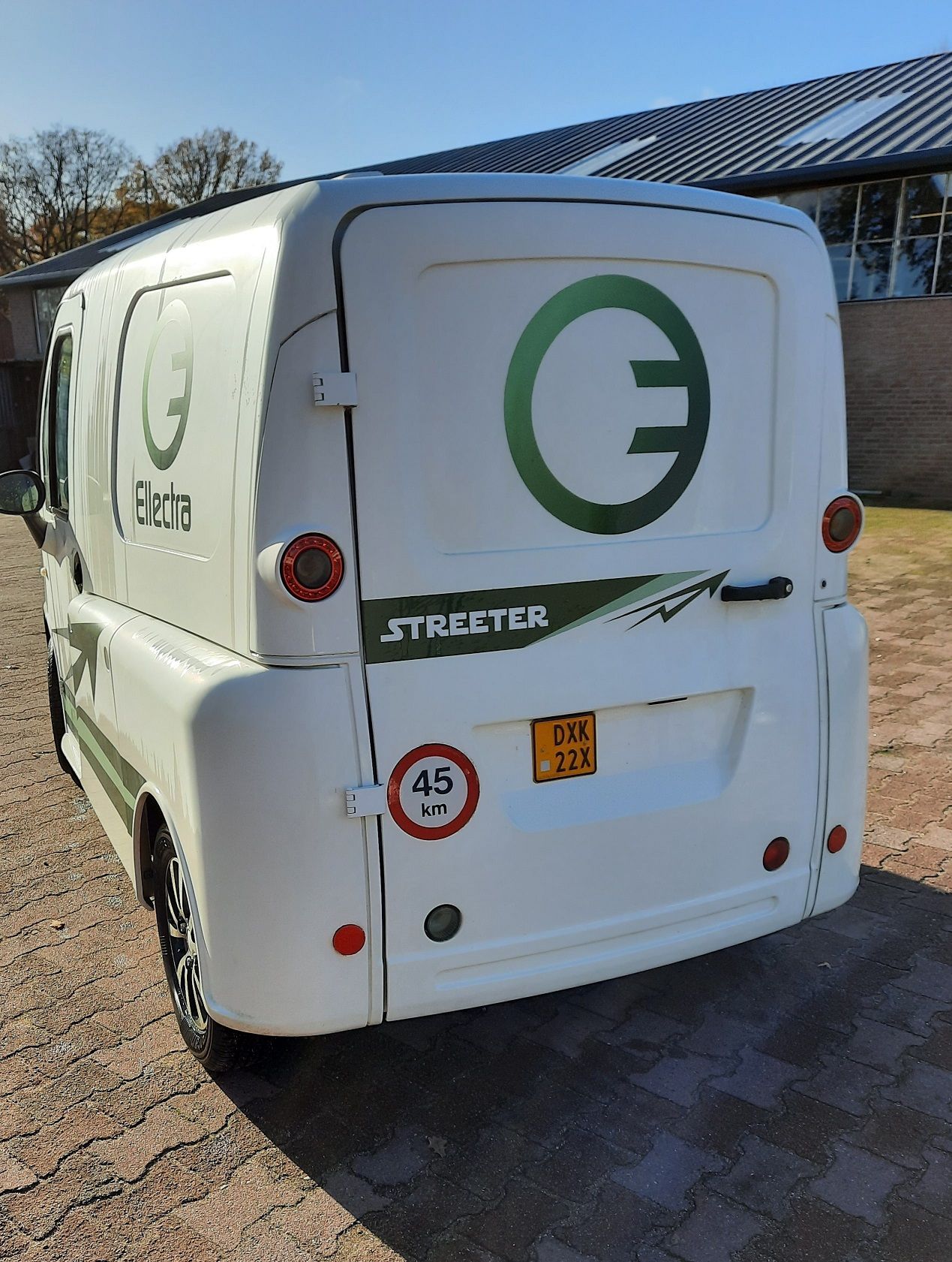 Streeter Electrische bestelwagen voor AM rijbewijs