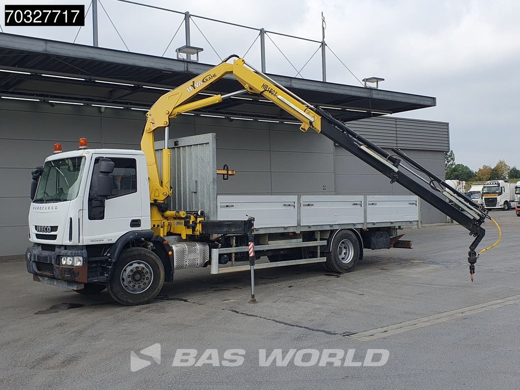 Iveco Eurocargo 180E250 4X2 HYVA HB.150XE3 Kran Crane Automatic Euro 5