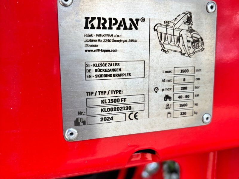 Krpan KL 1500 FF