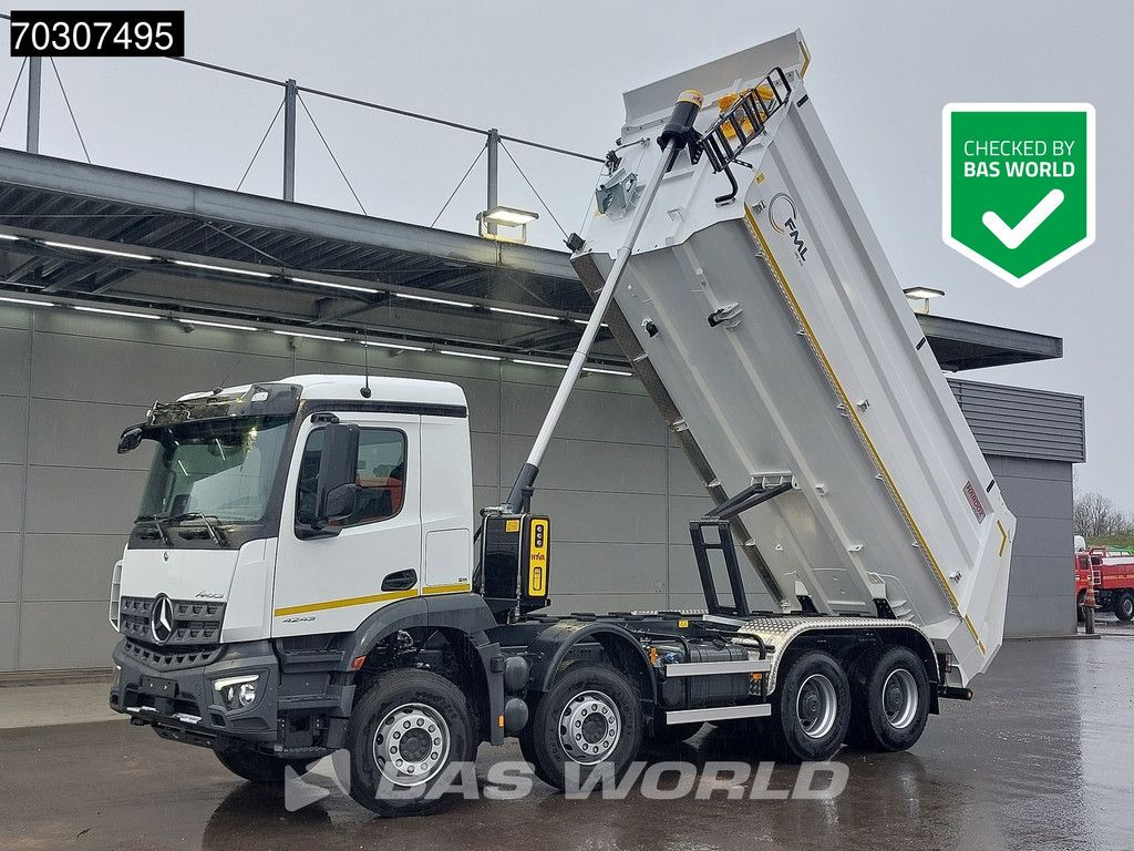 Mercedes Arocs 4243 8X4 NEW! Euro 6 Full Steel Big-Axle 20m3 Tipper