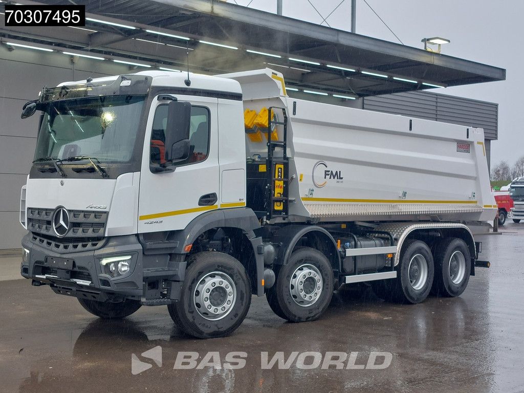 Mercedes Arocs 4243 8X4 NEW! Euro 6 Full Steel Big-Axle 20m3 Tipper