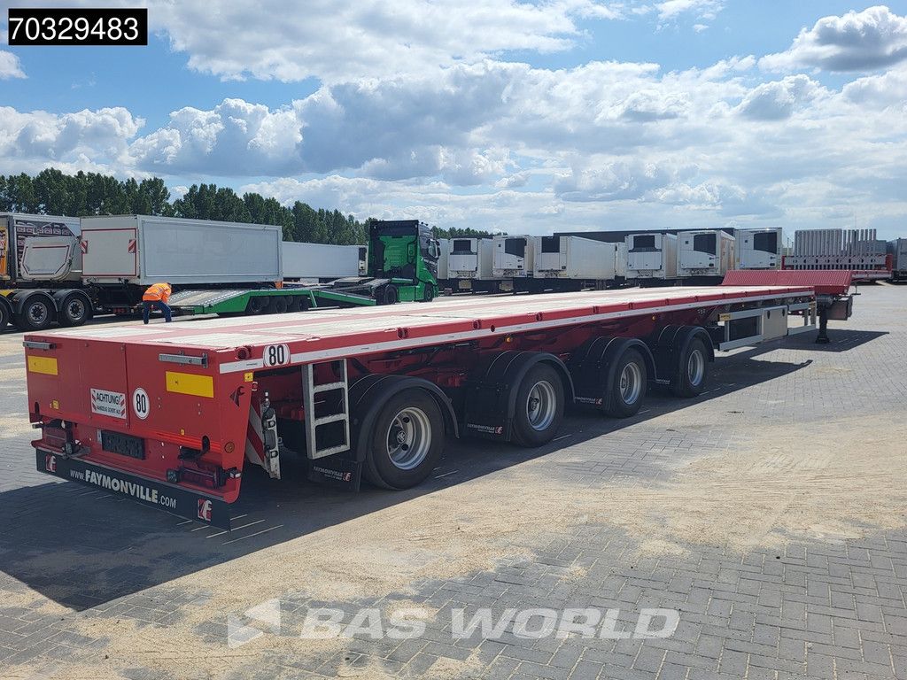 Faymonville F-S44-1BBY 4 axles Tripple tele 47mtr 8470kg
