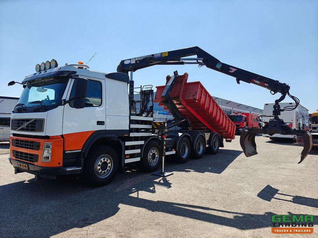 Volvo FM400 10X4R FAL18.0 RADD-A8 SlaapCab Euro5 - HMF 1643 Z2 + 30T VDL HaakArm - NL Truck