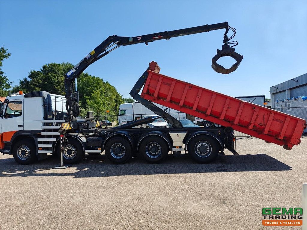 Volvo FM400 10X4R FAL18.0 RADD-A8 SlaapCab Euro5 - HMF 1643 Z2 + 30T VDL HaakArm - NL Truck