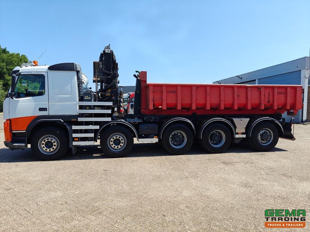 Volvo FM400 10X4R FAL18.0 RADD-A8 SlaapCab Euro5 - HMF 1643 Z2 + 30T VDL HaakArm - NL Truck