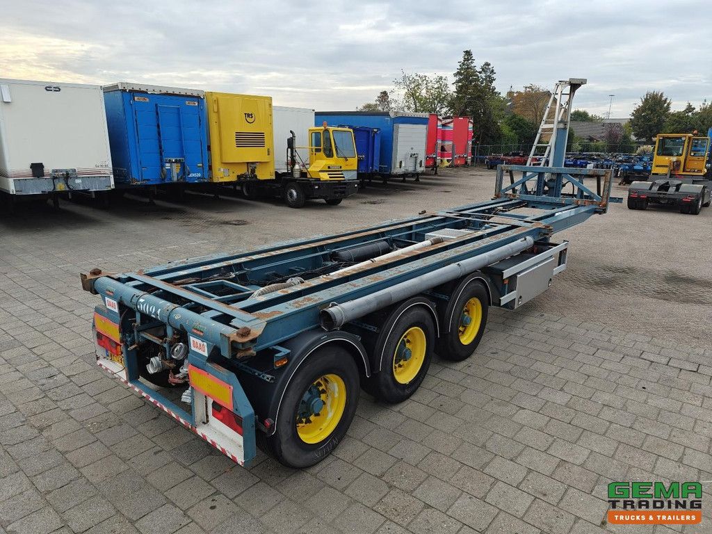 Tinsley TT1527/40AS 3-achsiger BPW - 20/30-Fuß-Kipper-Fahrgestell - Drehförderer - Kühler - Trommelbremsen
