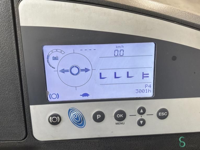 Schubmaststapler Elektrisch Still FM-X20 2017 Zerlegt