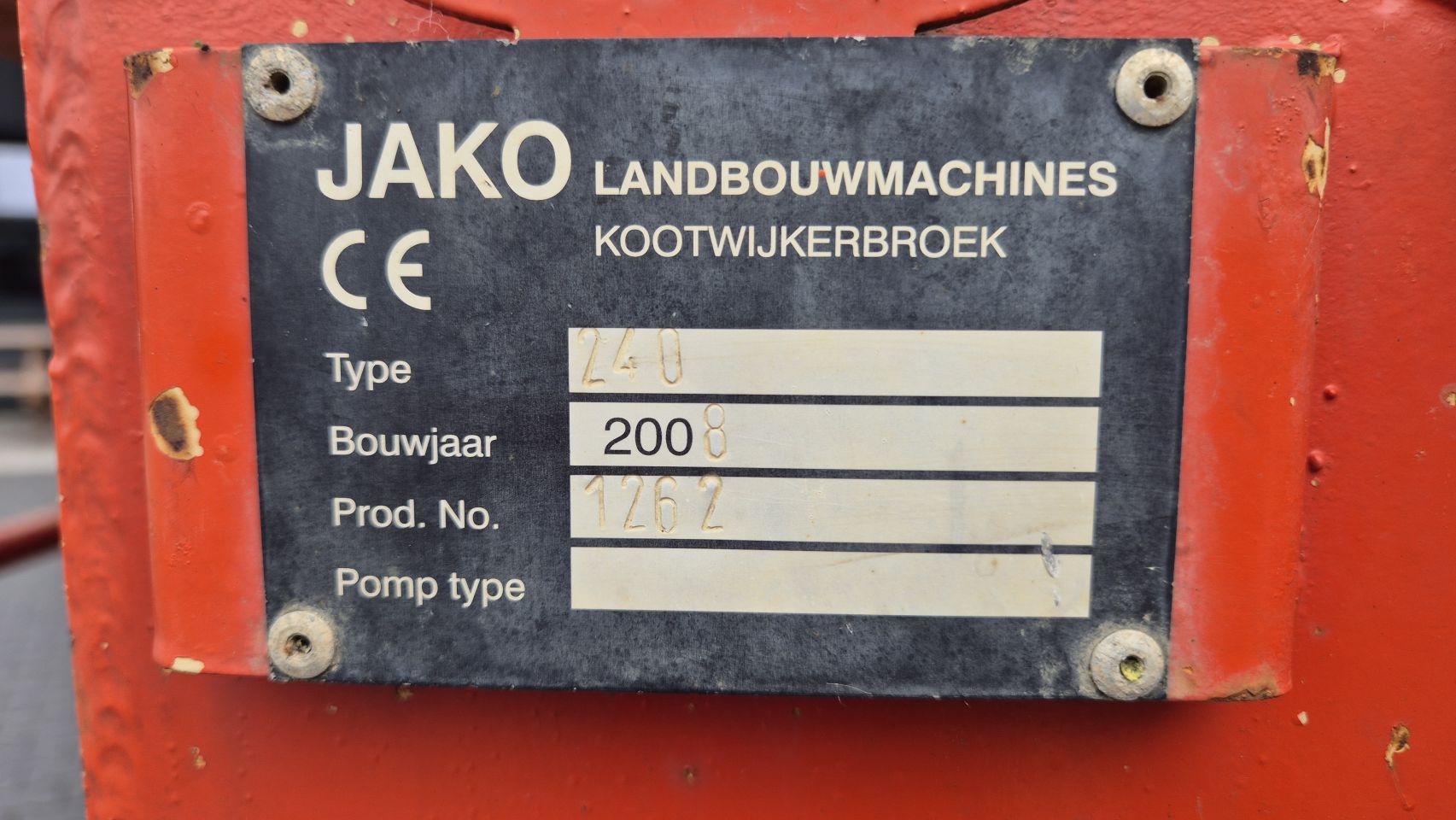 JAKO Tiger 240SK Gronddumper Zandkipper