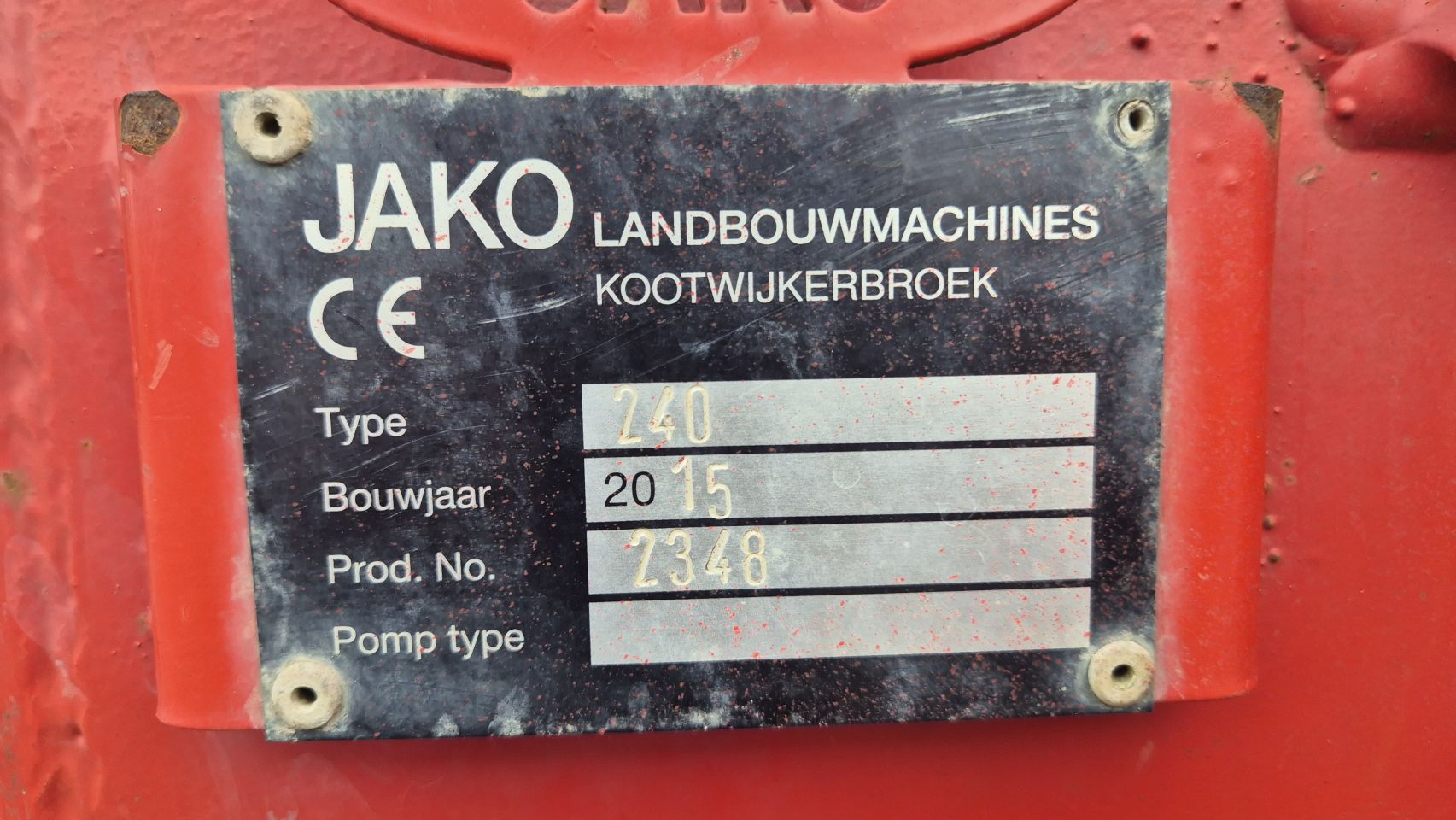 JAKO Tiger 240SK Gronddumper Zandkipper