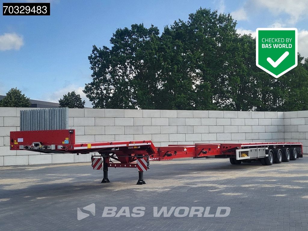 Faymonville F-S44-1BBY 4 axles Tripple tele 47mtr 8470kg