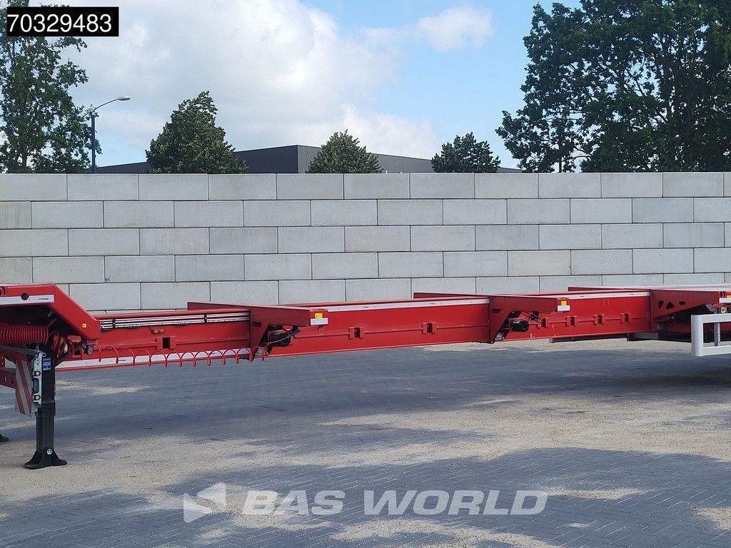 Faymonville F-S44-1BBY 4 axles Tripple tele 47mtr 8470kg