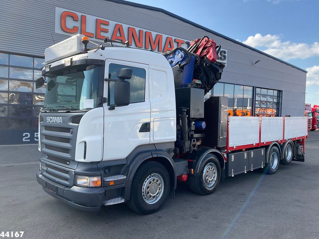 Scania R 480 Amco Veba 95 Tonmeter laadkraan + Fly-Jib