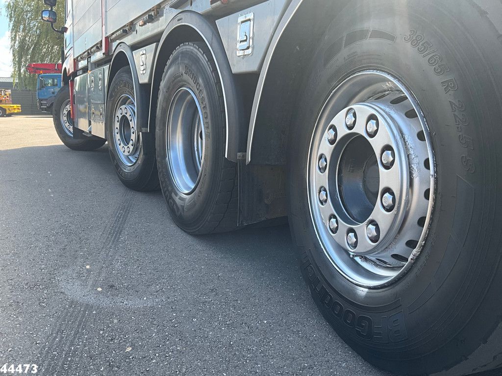 DAF FAQ CF 510 8x2 Euro 6 HMF 40 Tonmeter laadkraan + Fly-JIb