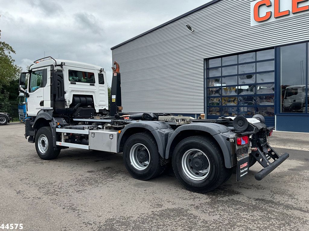 Man TGS 33.470 6x4 Euro 6 Full Steel AJK 20 Ton haakarmsysteem