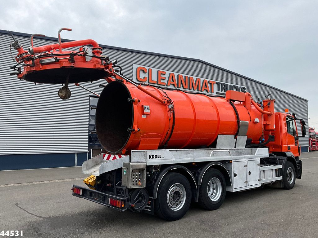 Iveco Stralis AD260SY/PS Euro 6 Kroll 13m³ Saug/Spul aufbau
