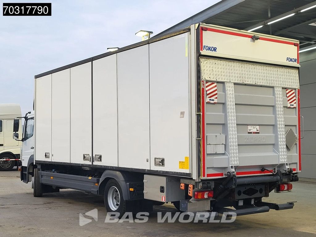Mercedes Atego 1224 4X2 12tonner Box heating 1500kg Ladebordwand Automatic Euro 6