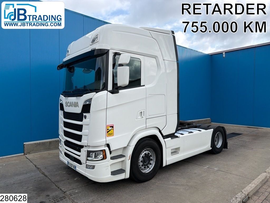 Scania S 500 Euro 6d, retarder, parking air conditioning