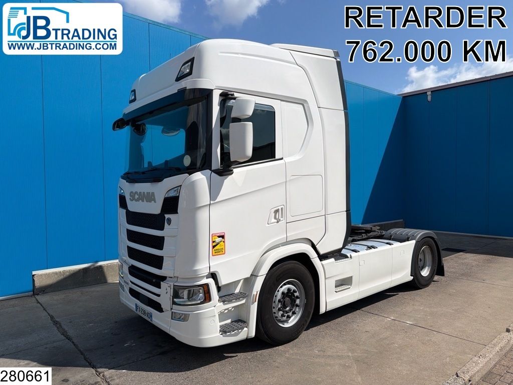 Scania S 500 Euro 6d, retarder, parking air conditioning